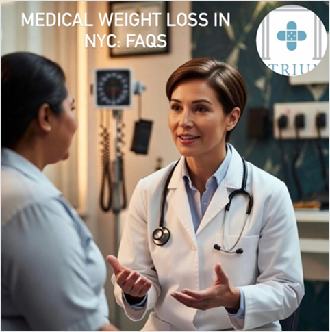 Board-certified clinicians at Atrium Medical Primary Care in Midtown Manhattan explain weight loss therapies to the New York patient population.